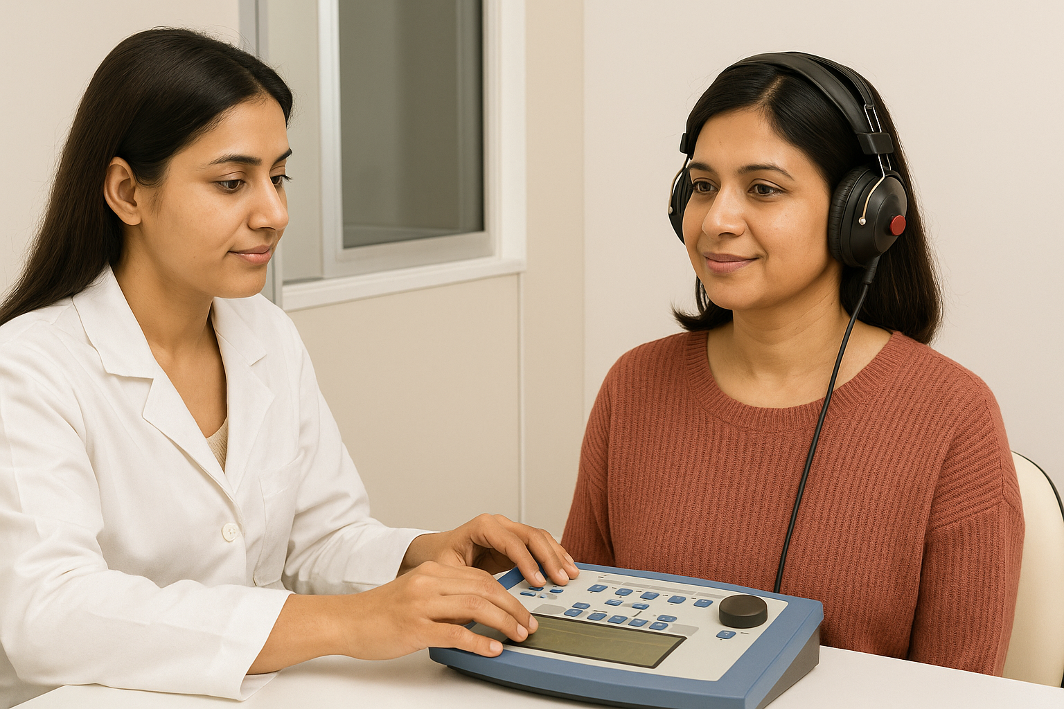 Hearing Test: Pure Tone Audiometry - PTA - at Clinic